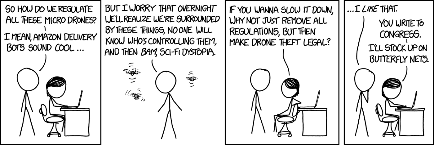 If only it were so easy… Source: [XKCD](https://xkcd.com/1523/)