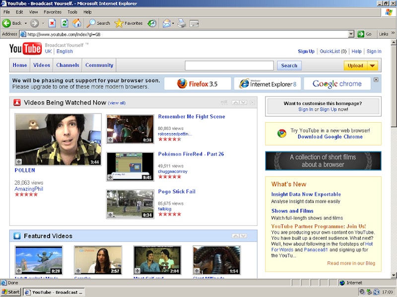 A Conspiracy to Kill IE6