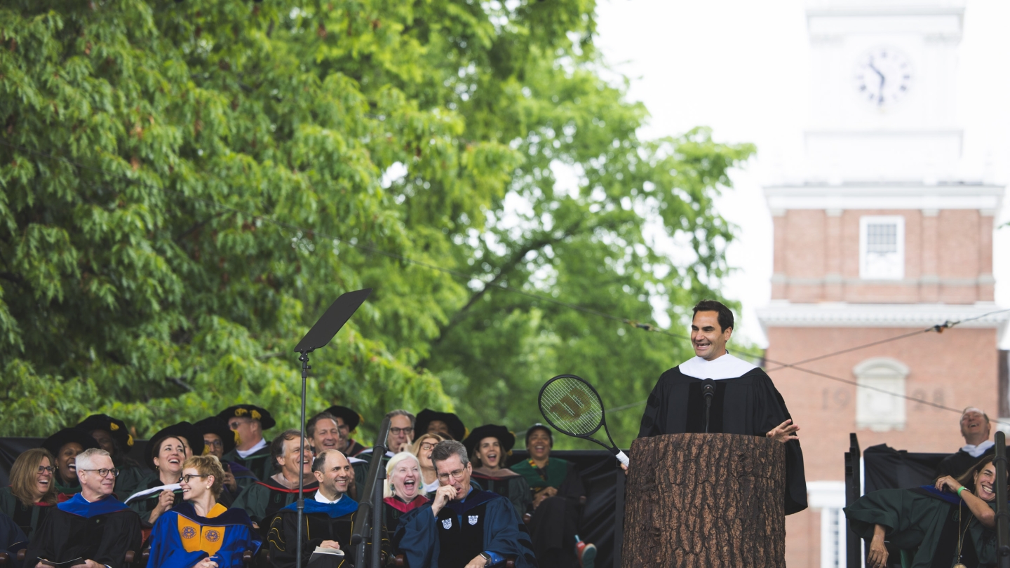 2024 Commencement Address by Roger Federer